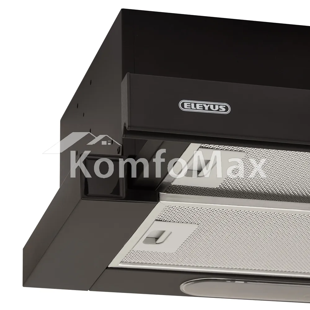 Витяжка кухонна ELEYUS Breeze 470 60 BL Чорна  - фото 9