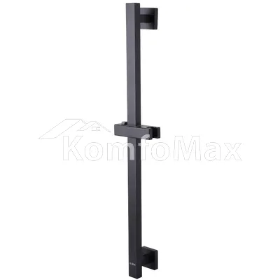 Душова стійка Globus Lux GLOBVS-1108BB SUS304 L-650мм. чорна матова