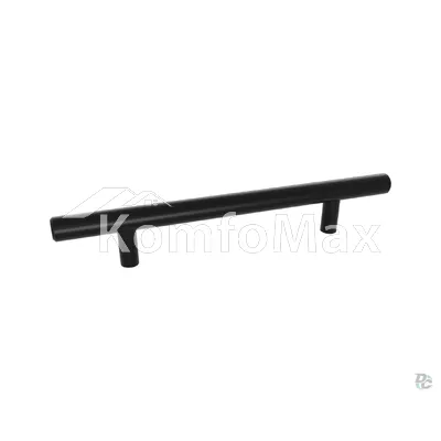 Ручка меблева DS рейлінгова DR 11/096 SS BLK 122098 ЄвроЛайн 96мм. чорний