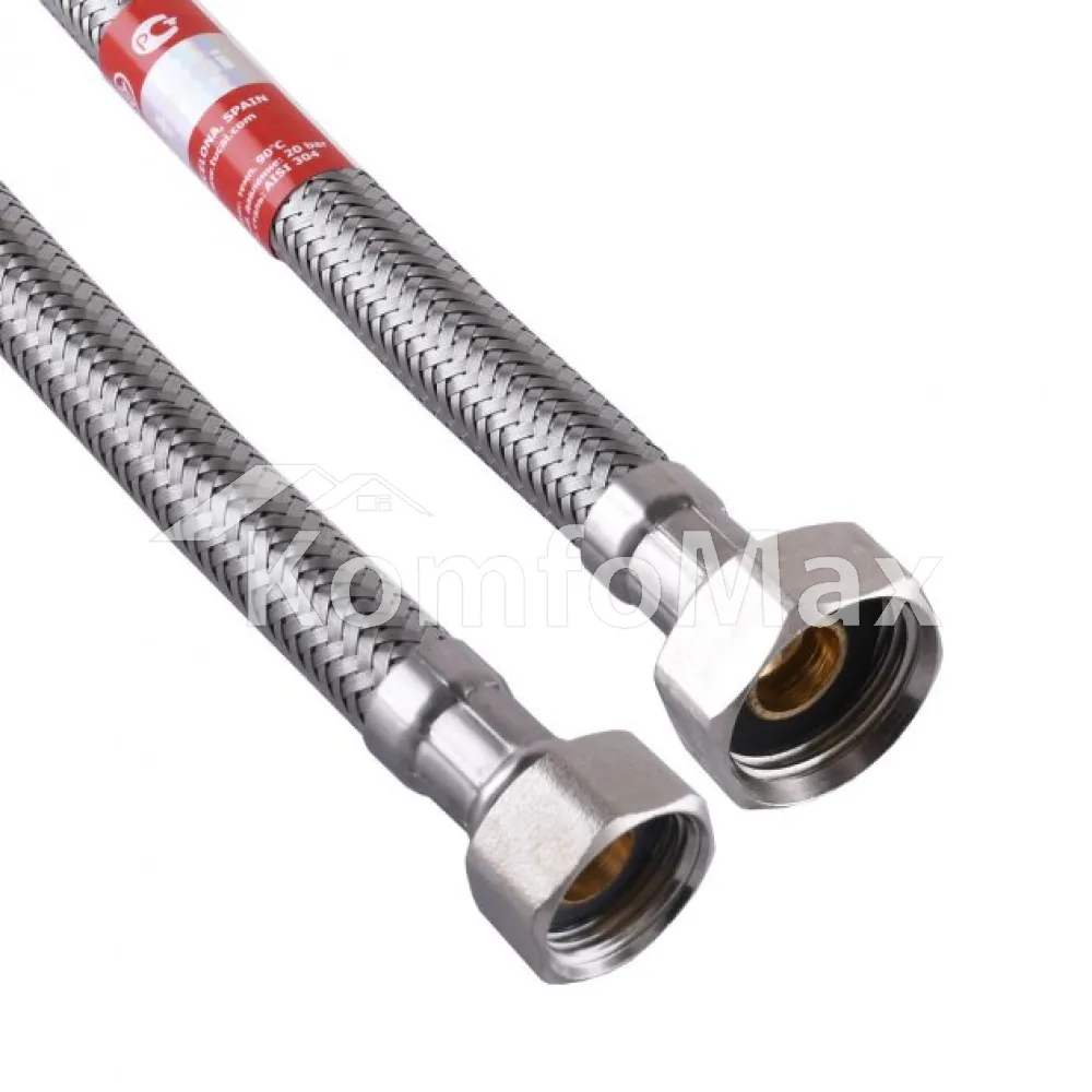 Шланг водяний TUCAI 3/8″x1/2″ ВВ (TAQ HG-3812) 40см. 
