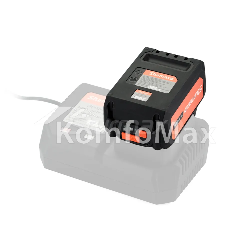 Акумулятор Li-lon Sturmax CRM2004B 20В 4.0Ar серія Cordless Range  - фото 3