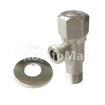 Кран вентильний кутовий Professional 1/2″X1/2″ NV-QP888