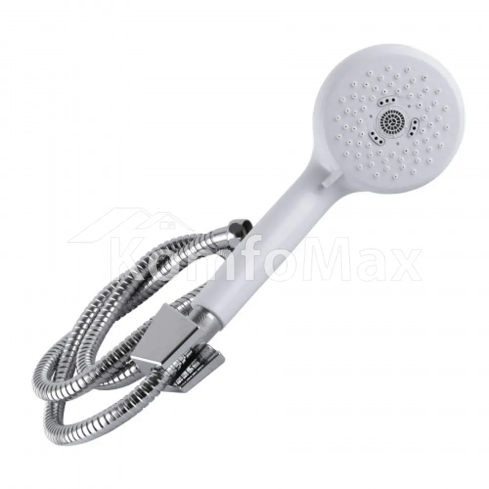Змішувач для ванни Globus Lux Laguna GLN-0208-7-White Euro, латунь білий/хром  - фото 4
