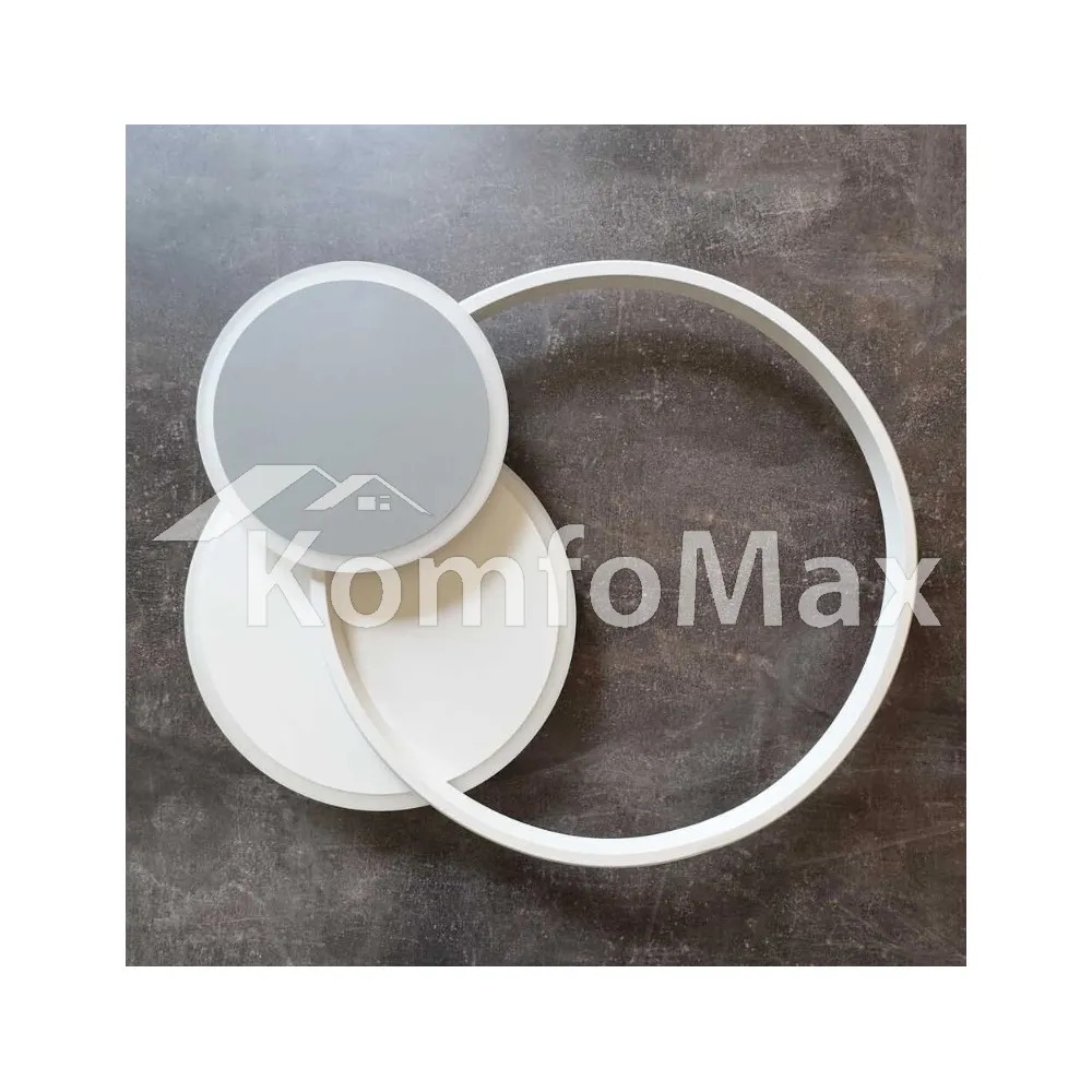 LED світильник VIOLUX smart TRIO круг 80W 3000-5000K IP20 220365  - фото 7