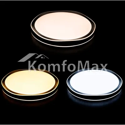 LED світильник VIOLUX smart ARTEON круг 72W 3000-6000K IP20 220755 чорний