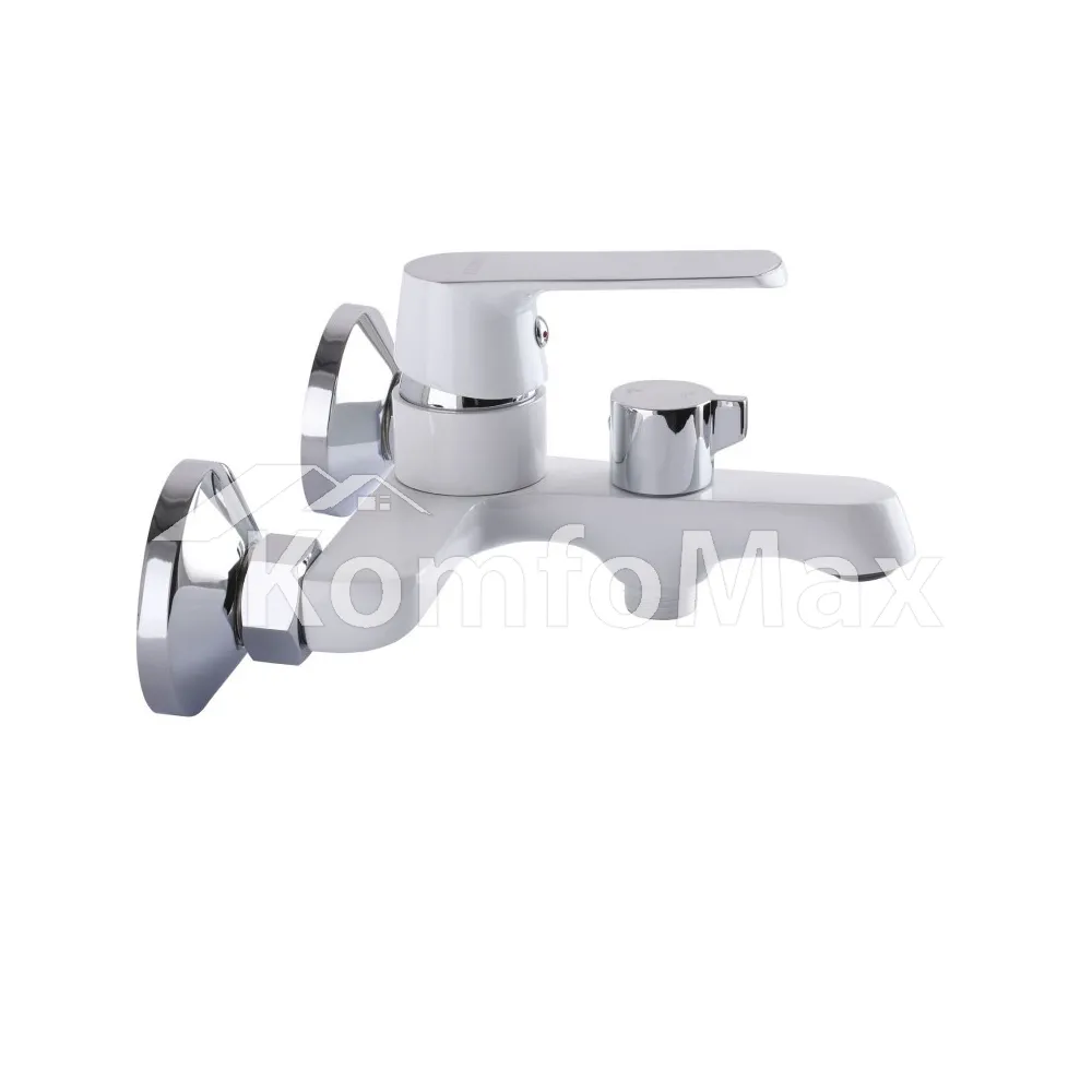Змішувач для ванни Globus Lux Laguna GLA-0102NE-7-WHITE, латунь білий/хром  - фото 3
