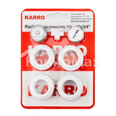 Монтажний комплект Karro 3/4-1 для радіаторів