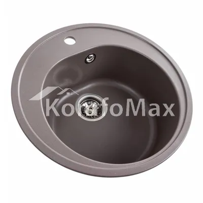 Гранітна мийка для кухні Platinum 510 LUNA матова Дюна