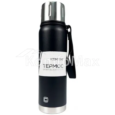 Термос СИЛА Sport Black (960664) 750мл.