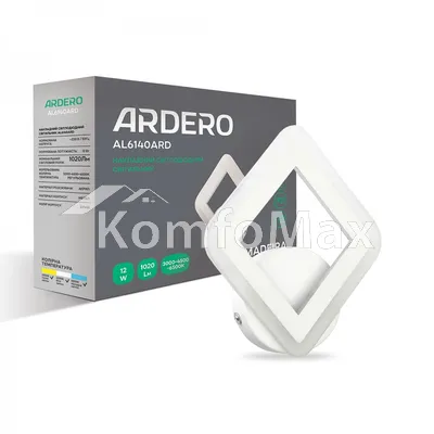 Світлодіодний накладний світильник Ardero MADEIRA AL6140ARD 12Вт білий