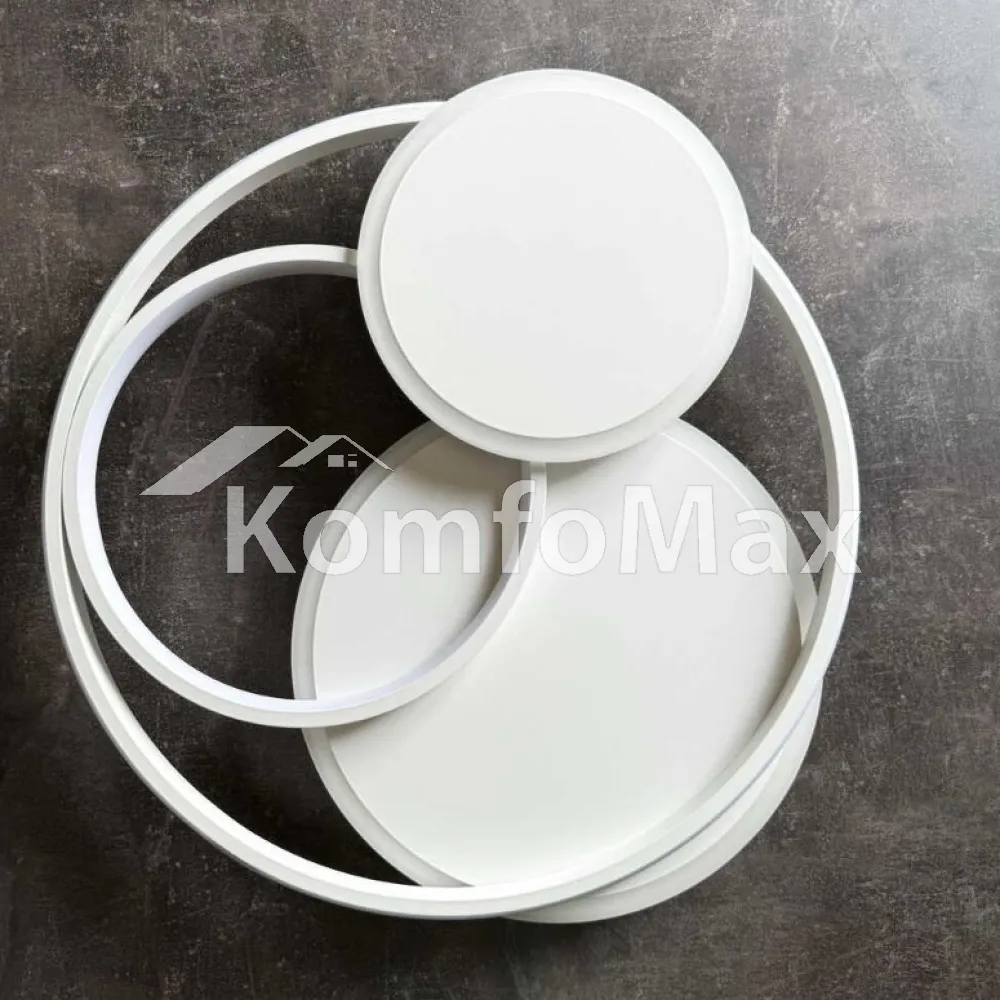 LED світильник VIOLUX smart SPINER круг 100W 3000-5000K IP20 220525 білий  - фото 5