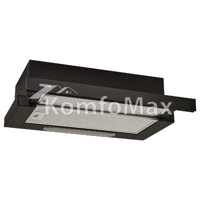 Витяжка кухонна ELEYUS JANTAR TLT 650 60 BL Чорна