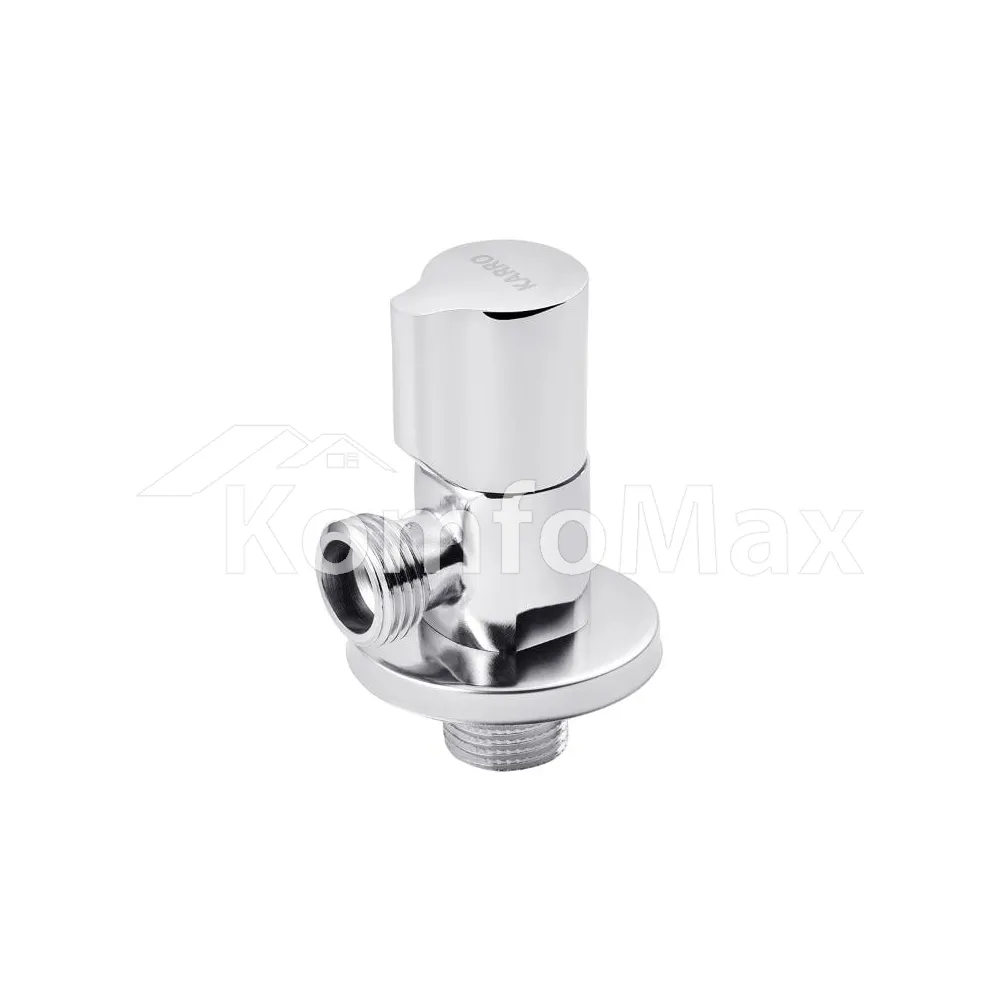 Кран кутовий KARRO KR3120 1/2 х 1/2 латунь 