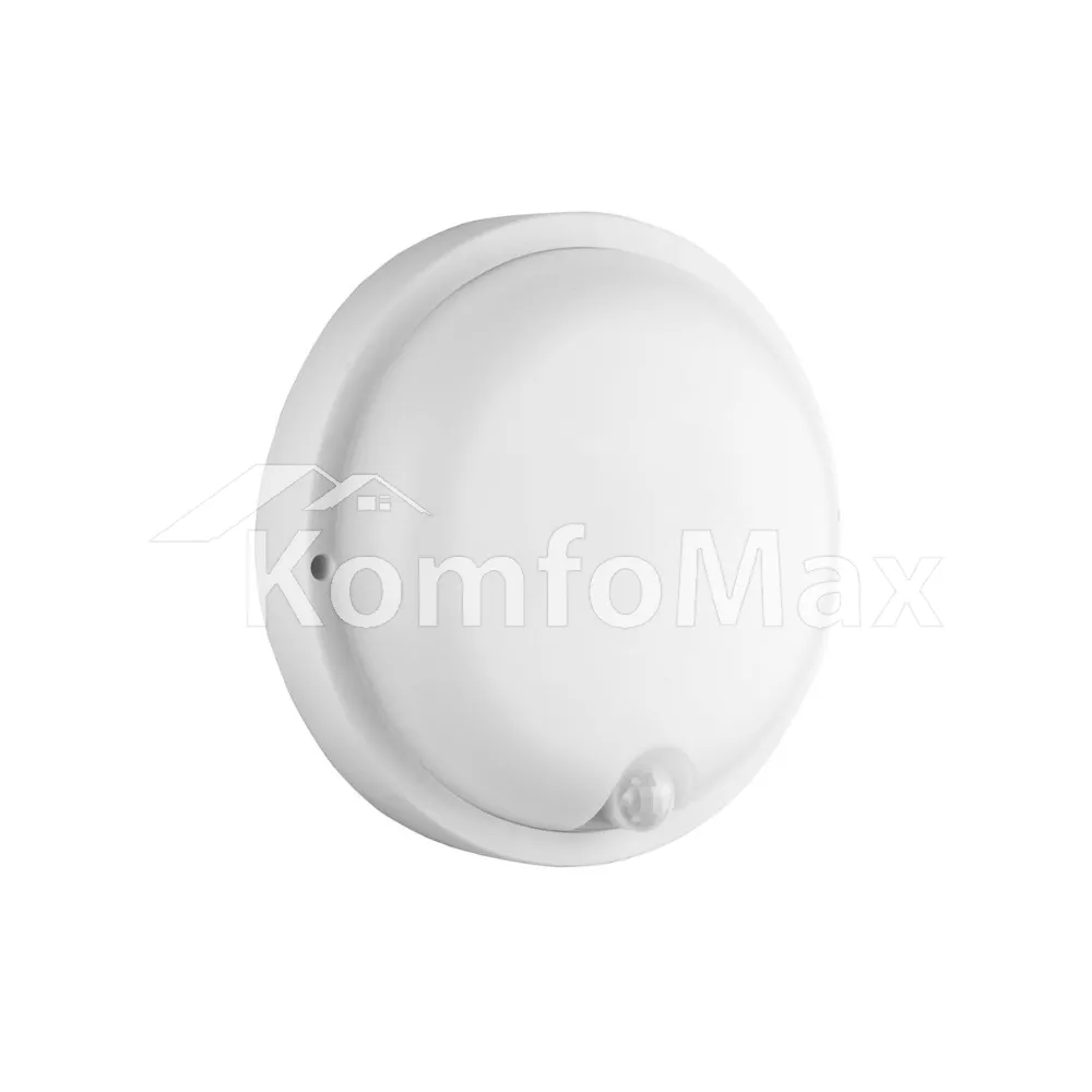 LED світильник VIOLUX ДББ ATOM sensor 12W 5000K IP54 240031 
