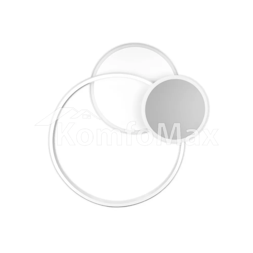 LED світильник VIOLUX smart TRIO круг 80W 3000-5000K IP20 220365 