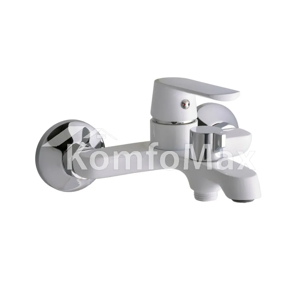 Змішувач для ванни Globus Lux Laguna GLA-0102NE-7-WHITE, латунь білий/хром  - фото 5