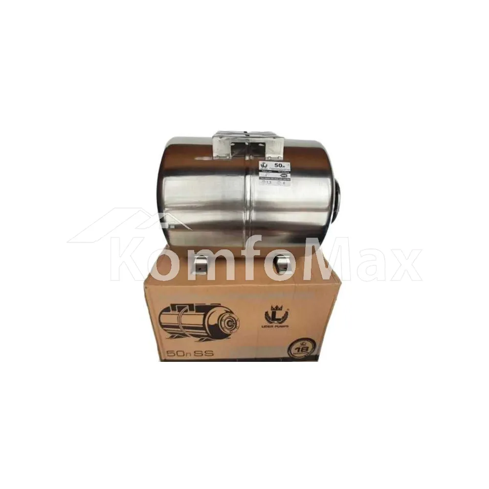Гідроакумолятор Euroaqua H нерж/inox 50л. 
