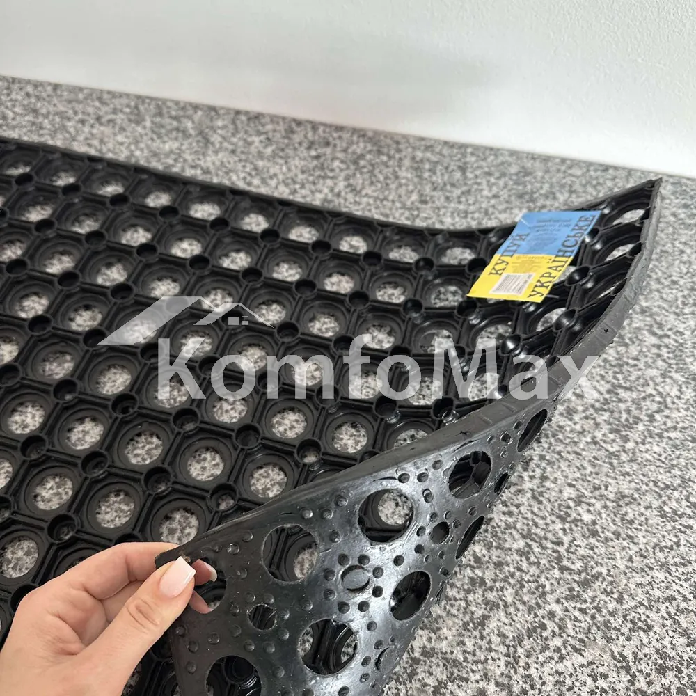 Килимок гумовий YPGROUP Соти 40х60х1,5см К-24М  - фото 3