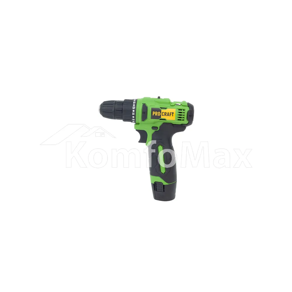 Шуруповерт акумоляторний PRO-CRAFT PA-12Li Compact 12В.  - фото 1