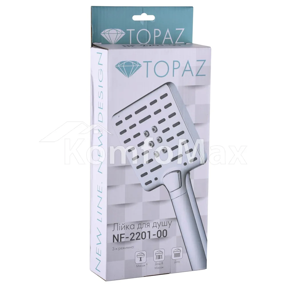 Лійка для душу Topaz NF-2201-00  - фото 2