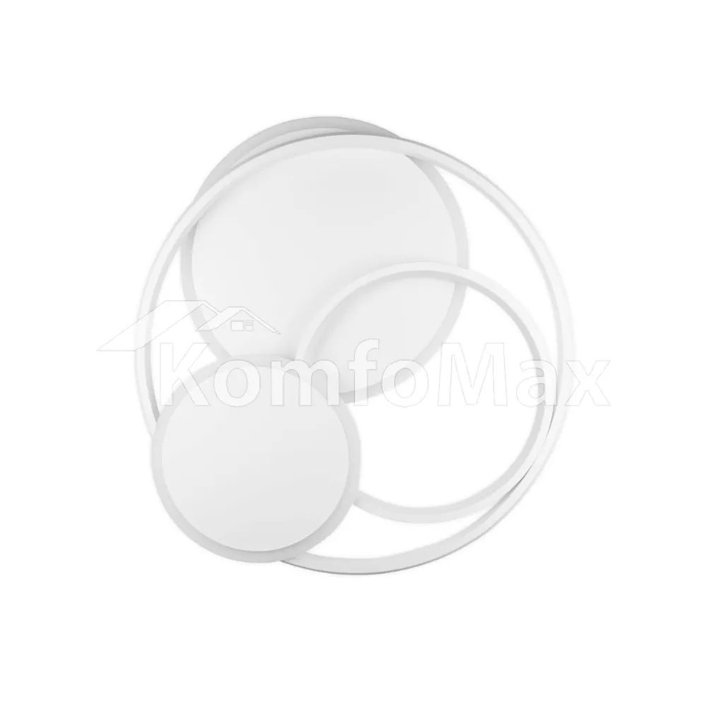 LED світильник VIOLUX smart SPINER круг 100W 3000-5000K IP20 220525 білий 