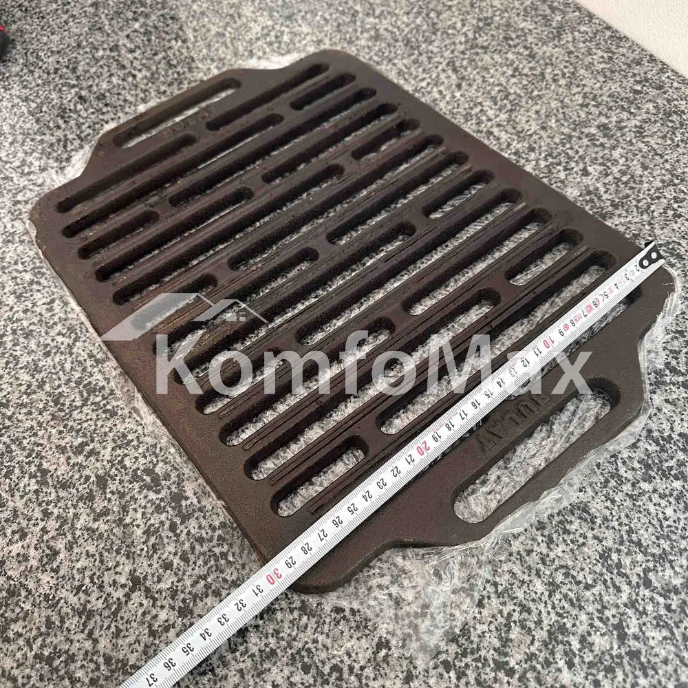 Решітка гриль чавунна Булат 420х300мм. 5,1кг.  - фото 2
