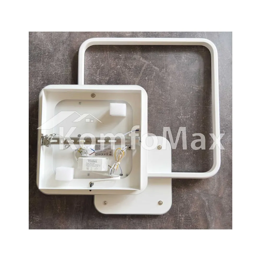 LED світильник VIOLUX smart TRIO квадрат 80W 3000-5000K IP20 220375  - фото 10
