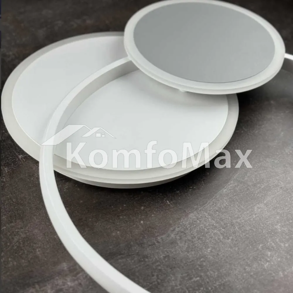 LED світильник VIOLUX smart SPINER круг 100W 3000-5000K IP20 220525 білий  - фото 10