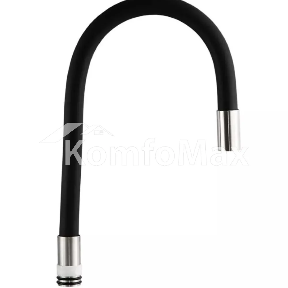 Гусак для змішувача гнучкий WEZER WKC-04-BLACK  - фото 1