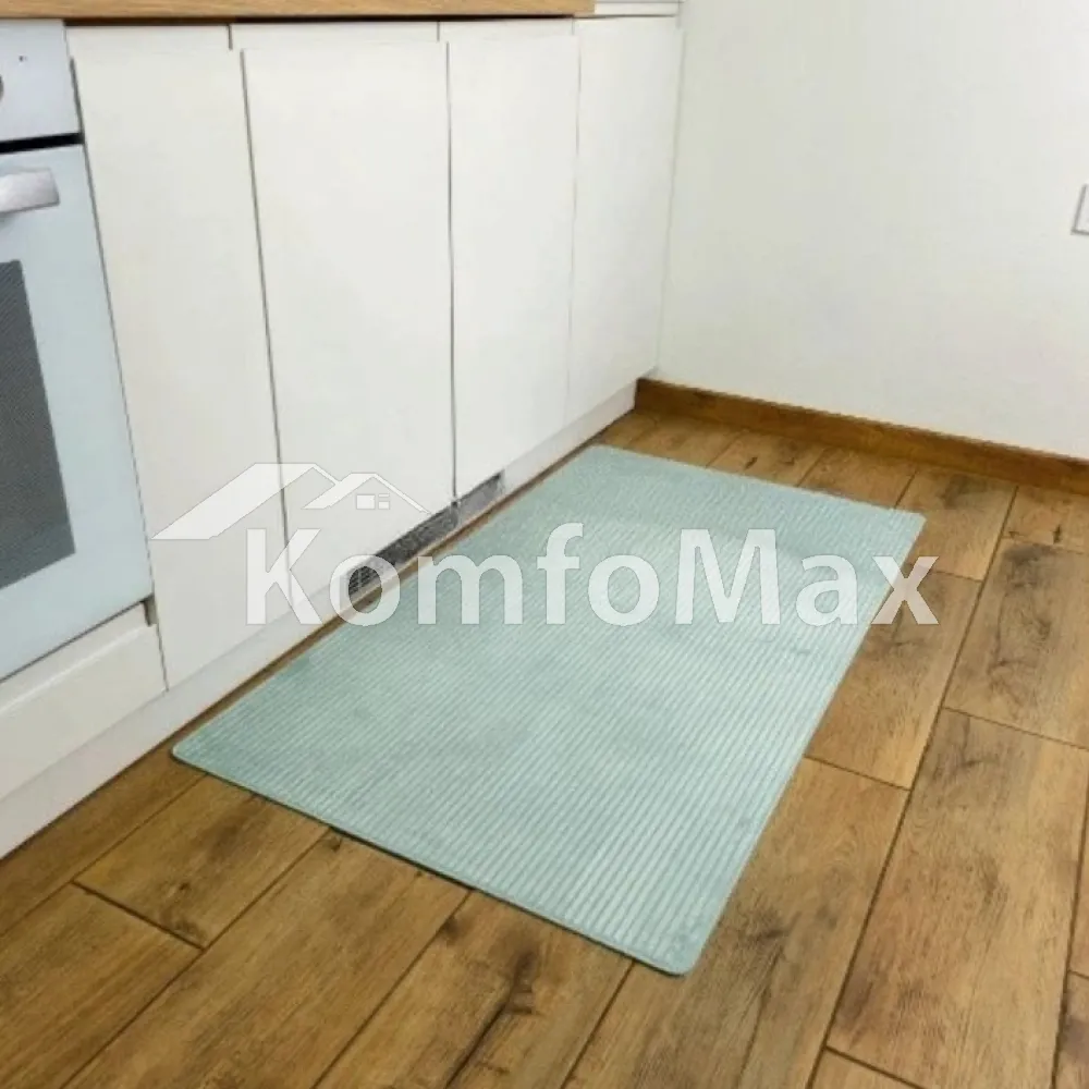 Килимок універсальний DarianA ФіберЛайн 68х120см. св.зелений  - фото 2