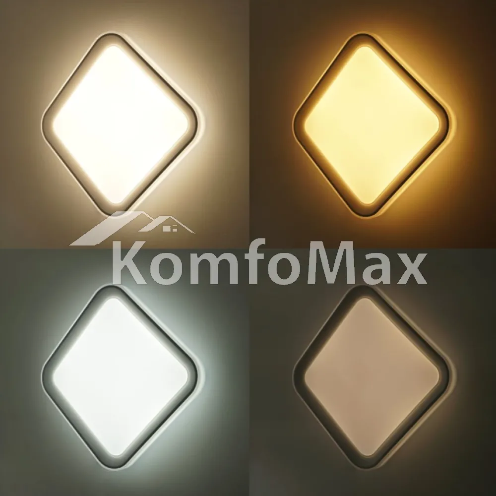 LED світильник VIOLUX smart MILAN квадрат 72W 3000-6000K IP20 220215  - фото 1