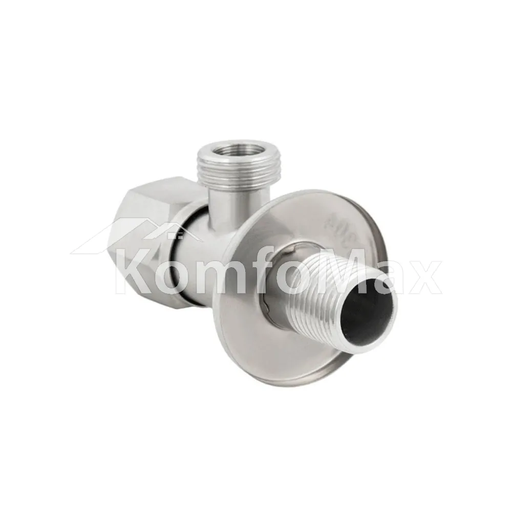 Кран напівобертовий кутовий Venta VA-1801 1/2″х1/2″  - фото 1