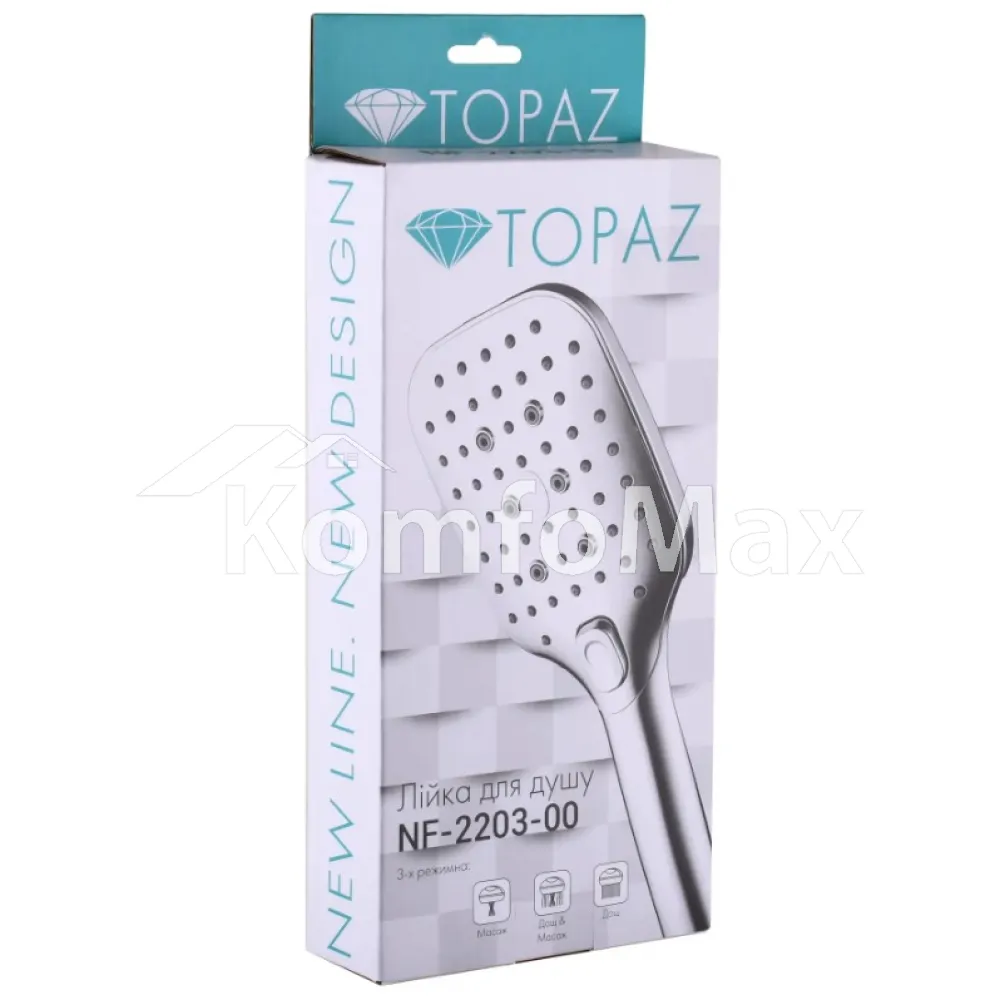 Лійка для душу Topaz NF-2203-00  - фото 2