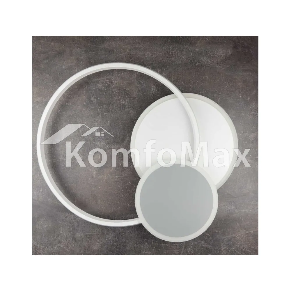 LED світильник VIOLUX smart TRIO круг 80W 3000-5000K IP20 220365  - фото 6