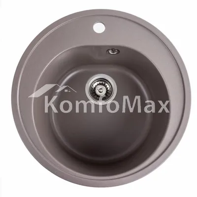 Гранітна мийка для кухні Platinum 510 LUNA матова Дюна