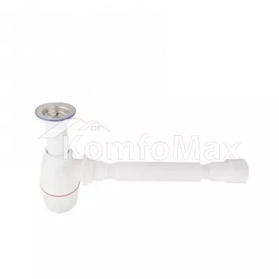 Сифон для мийки Bakimay PL1060 3 1/2 з гофротрубою 40/50мм.