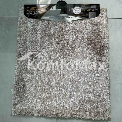 Килимок для ванної кімнати DarianA Comfort 60х50см. бежевий