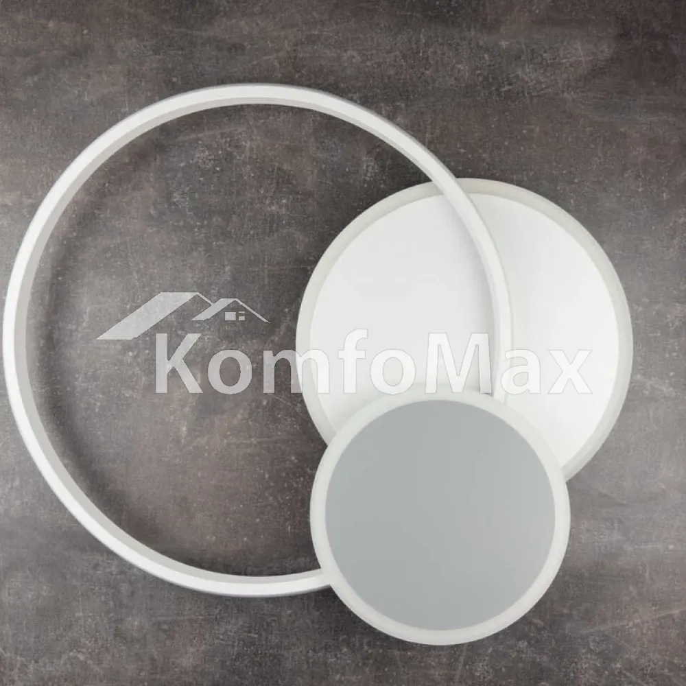 LED світильник VIOLUX smart TRIO круг 80W 3000-5000K IP20 220365  - фото 6