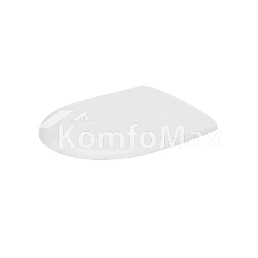 Кришка для унітазу SoloPlast СП-2 поліпропілен біла  - фото 2