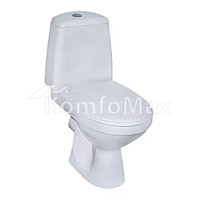 Унітаз-компакт KOLO SOLO S7923200U 3/6л. з бачком і сидінням Soft-close дюропласт, косий випуск