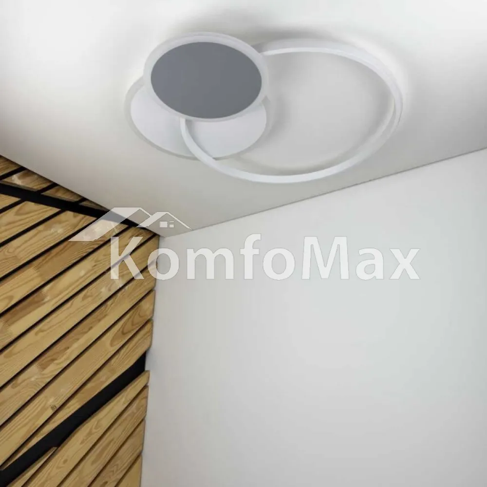 LED світильник VIOLUX smart TRIO круг 80W 3000-5000K IP20 220365  - фото 2