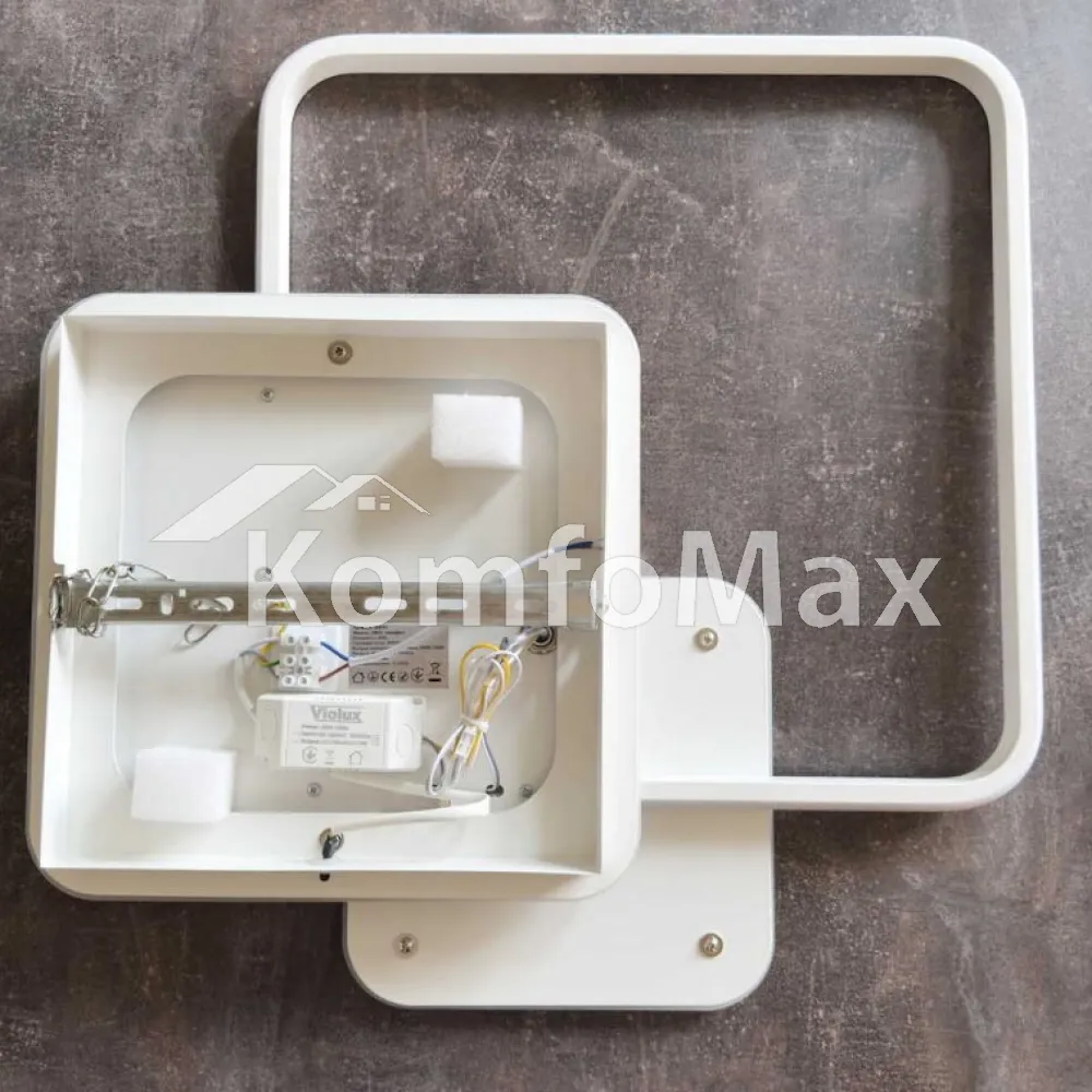 LED світильник VIOLUX smart TRIO квадрат 80W 3000-5000K IP20 220375  - фото 10