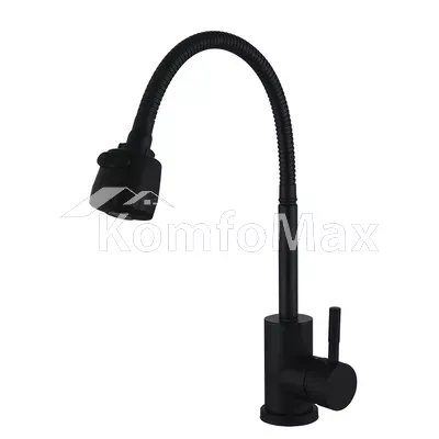 Змішувач для кухні Wezer EKO4D-01-BLACK, чорний
