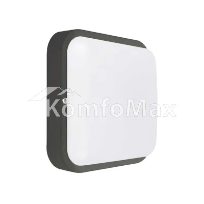 LED світильник Violux ДББ POLO UA VIOLUX 12W 5000K IP54 243433 чорний