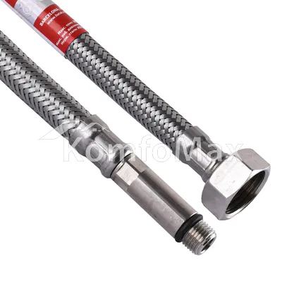Шланг для змішувача TUCAI М10х1/2″ (довга голка) 60см.