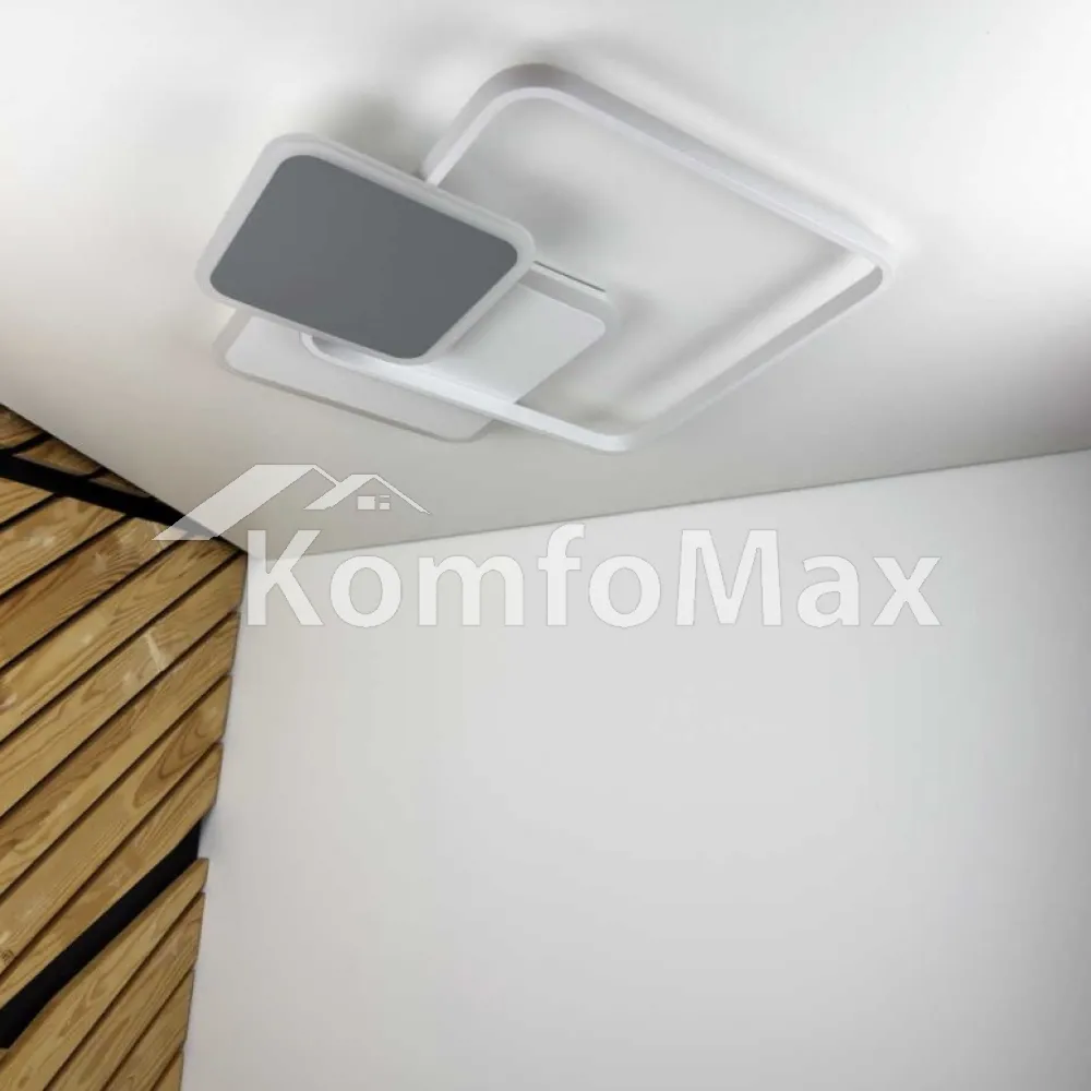 LED світильник VIOLUX smart TRIO квадрат 80W 3000-5000K IP20 220375  - фото 4