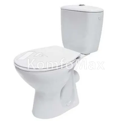 Унітаз-компакт Cersanit 373 MITO GREY 010 3/6 з кришкою поліпропілен