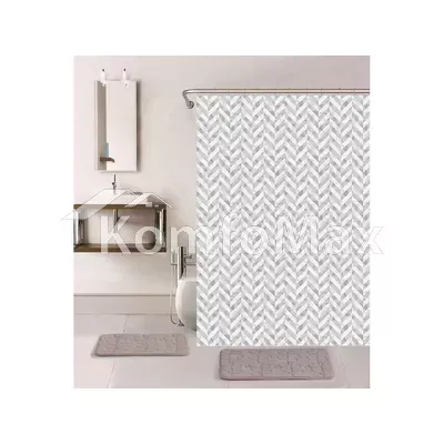 Шторка для ванної Dariana XRQ-RP-554 180х180см
