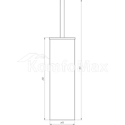 Йоржик підлоговий Globus Lux SS 8429B SUS304 нержавіюча сталь