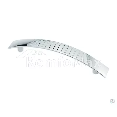 Ручка меблева DS дуга в крапку DN 87/96 G2 18269 ОптимаЛайн 96мм. хром